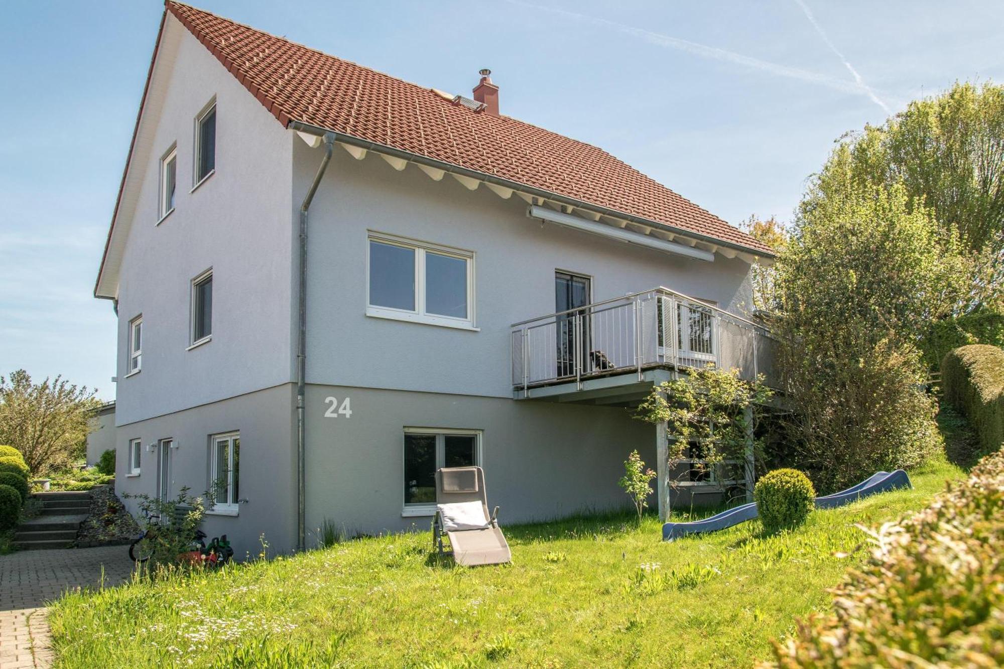 Ferienwohnung "Urlaub Bei Lina" Hergatz Dış mekan fotoğraf